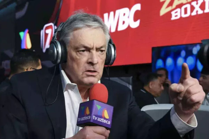 EDUARDO LAMAZÓN, RECONOCIDO COMENTARISTA DEPORTIVO Y ANALISTA DE BOXEO, MURIÓ A LOS 70 AÑOS DE EDAD.