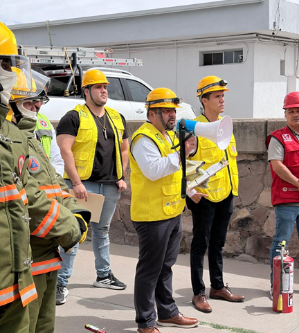 PARTICIPÓ IMSS CHIHUAHUA EN EL PRIMER SIMULACRO NACIONAL DE PROTECCIÓN CIVIL 2026.