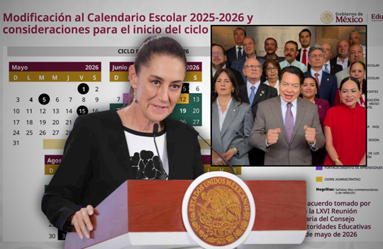 CLAUDIA SHEINBAUM AFIRMÓ QUE EL RECORTE AL CICLO ESCOLAR 2025-2026 NO FUE OCURRENCIA DE MARIO DELGADO, FUE APROBADO POR ESTADOS.