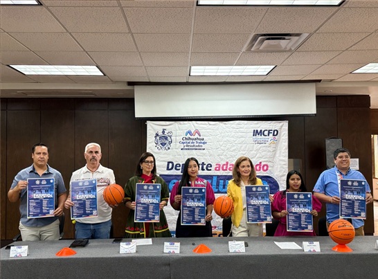 PRESENTAN LA CONVOCATORIA DE LA LIGA INDÍGENA DE BASQUETBOL EN CHIHUAHUA