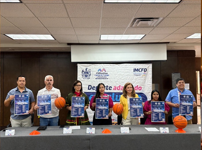PRESENTAN LA CONVOCATORIA DE LA LIGA INDÍGENA DE BASQUETBOL EN CHIHUAHUA