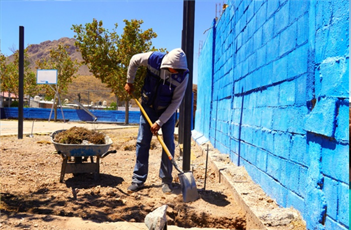 ARRANCA MARCO BONILLA REHABILITACIÓN DEL PARQUE “LOS MOSCOS” EN LA COLONIA MÁRMOL III