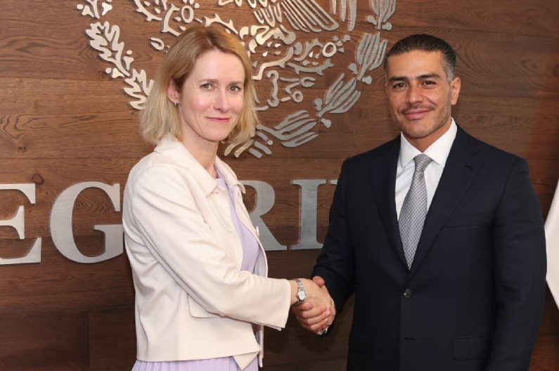 GARCÍA HARFUCH SE REÚNE CON VICEPRESIDENTA DE COMISIÓN EUROPEA