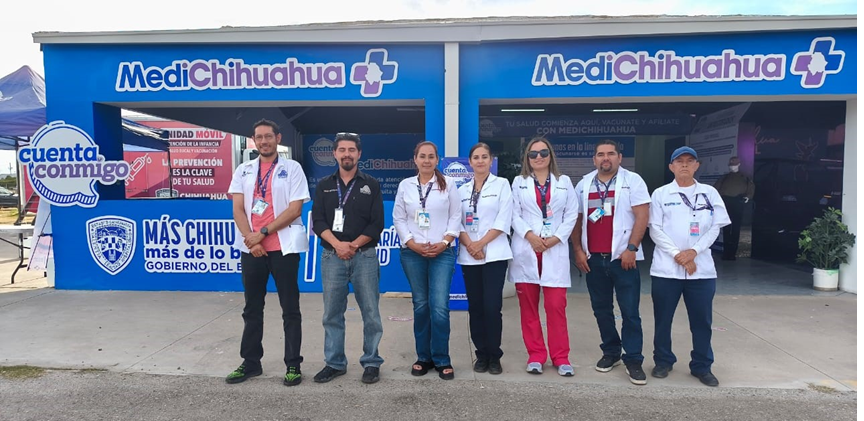 INVITA SECRETARÍA DE SALUD A VISITAR EL STAND DE MEDICHIHUAHUA EN LA FERIA DE SANTA RITA 2026