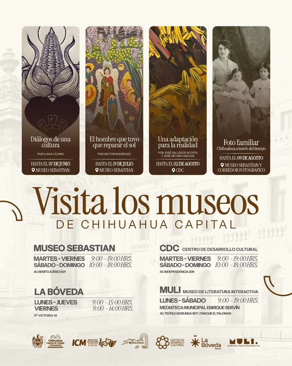 INVITAN A DESCUBRIR LAS EXPOSICIONES Y RECORRIDOS DE LOS MUSEOS MUNICIPALES