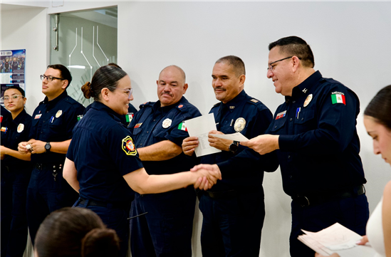 RECONOCE MUNICIPIO A 94 ELEMENTOS DE POLICÍA Y BOMBEROS CON INCENTIVOS POR ACCIONES DE ALTO IMPACTO E IMPACTO SOCIAL