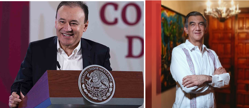 EU CANCELA LAS VISAS DE LOS GOBERNADORES ALFONSO DURAZO Y AMÉRICO VILLARREAL