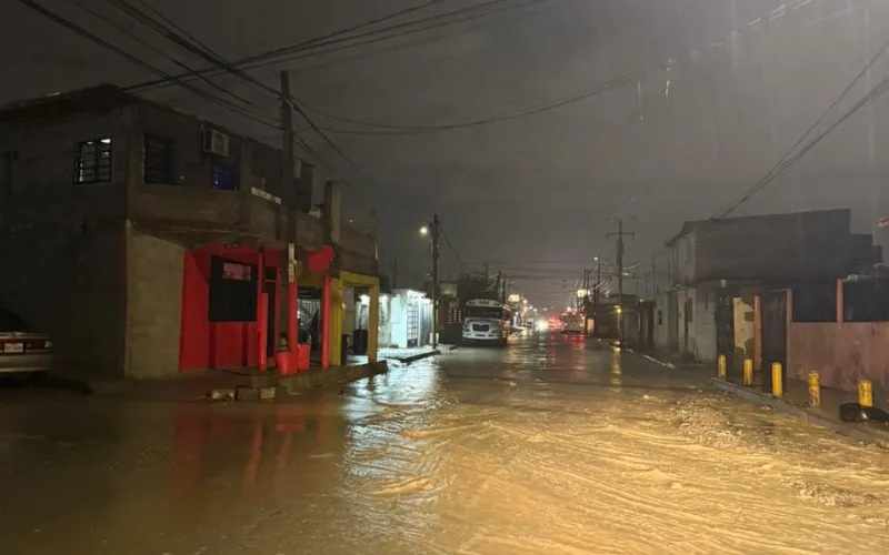 EMITE PROTECCIÓN CIVIL REPORTE DE EMERGENCIAS ATENDIDAS TRAS LLUVIAS EN JUÁREZ