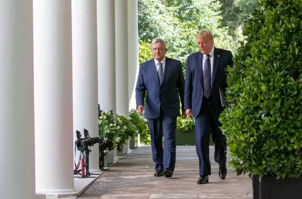 AMLO PRESUMIÓ EN SU SEXENIO LA AMISTAD QUE TUVO CON DONALD TRUMP DURANTE SU PRIMER MANDATO.