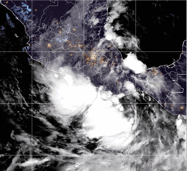 LA TORMENTA TROPICAL BORIS PROVOCARÁ LLUVIAS TORRENCIALES EN GUERRERO Y OAXACA, 