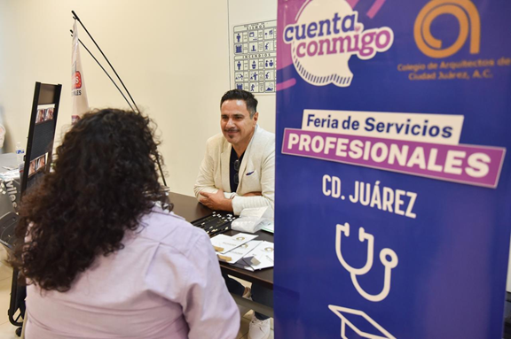 OFRECE ESTADO MÁS DE 1,800 ATENCIONES GRATUITAS EN FERIA DE SERVICIOS PROFESIONALES EN CIUDAD JUÁREZ