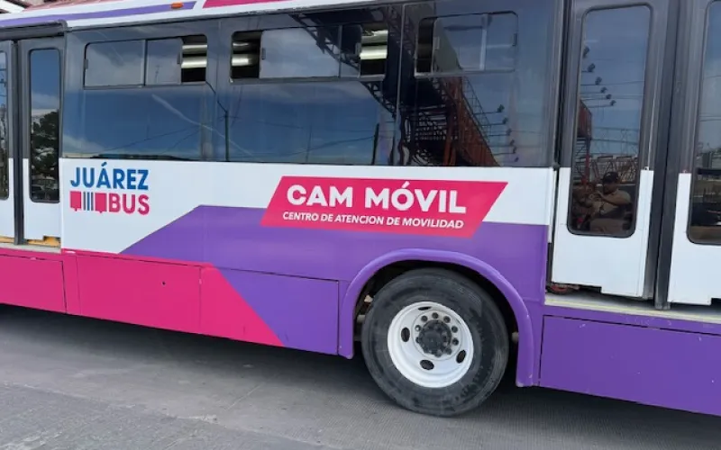 LLEGA CAM MÓVIL DEL JUÁREZBUS A COLONIA LA CUESTA