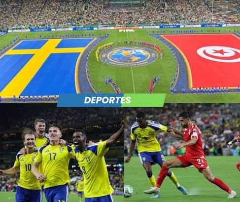 SUECIA GOLEÓ A TÚNEZ POR MARCADOR DE 5-1 EN EL ESTADIO MONTERREY, NL, EN DUELO CORRESPONDIENTE AL GRUPO F DEL MUNDIAL 2026