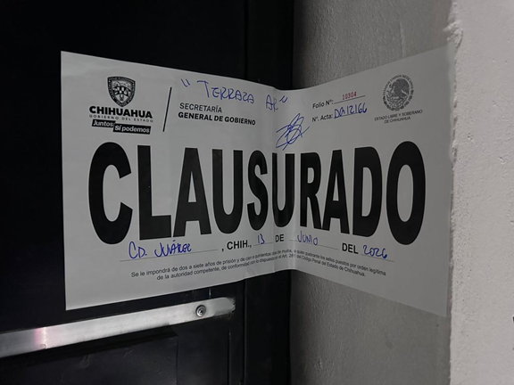 REALIZA GOBERNACIÓN ESTATAL 323 INSPECCIONES Y CLAUSURA 13 ESTABLECIMIENTOS DURANTE ÚLTIMA SEMANA