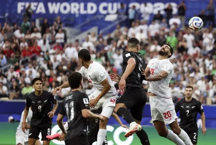 IRÁN Y NUEVA ZELANDIA EMPATARON 2-2 EN ACTIVIDAD DEL GRUPO G DEL MUNDIAL 2025 EN EL ESTADIO LOS ÁNGELES