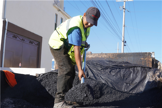 ATENDIÓ MUNICIPIO MÁS DE MIL 400 BACHES DURANTE LA SEMANA DEL 15 AL 19 DE JUNIO