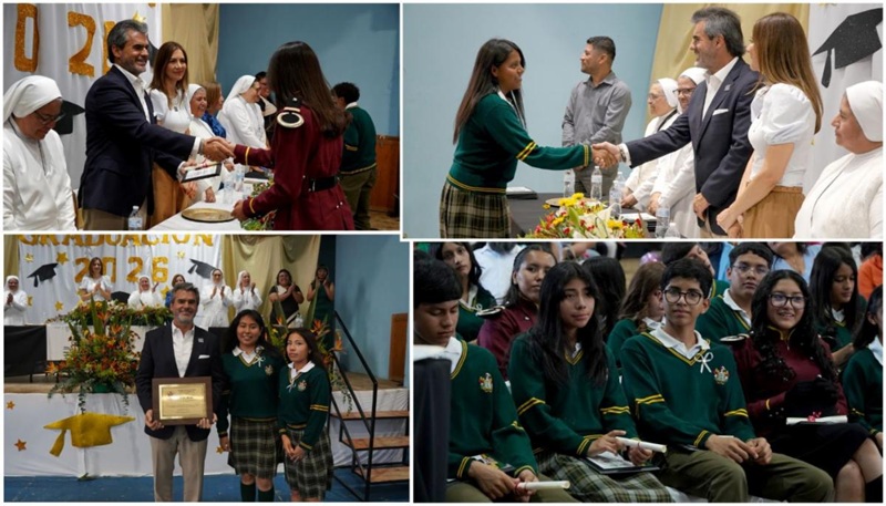 SE GRADÚAN 65 ESTUDIANTES DE SECUNDARIA EN CEMYP TRAS FORTALECER SU DESARROLLO INTEGRAL MEDIANTE EL MODELO ADN DE FECHAC