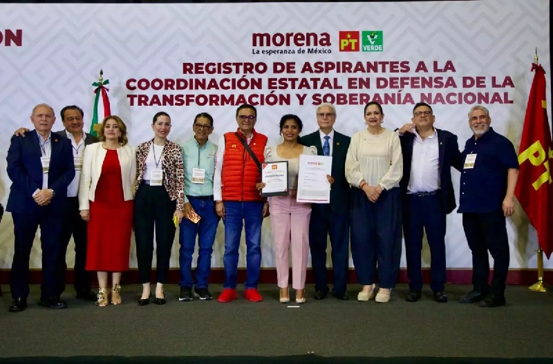 MORENA Y ALIADOS ACORDARON UN PROCESO CONJUNTO PARA CONTENDER EN LAS ELECCIONES DEL PRÓXIMO AÑO.