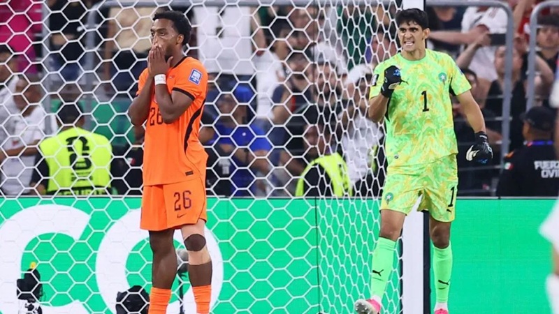 PAÍSES BAJOS ELIMINADA EN PENALTIS POR MARRUECOS… 