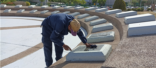 MUNICIPIO BRINDA MANTENIMIENTO A MÁS DE 140 MONUMENTOS PARA PRESERVAR IMAGEN URBANA