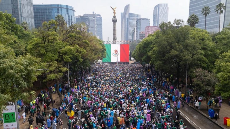 AUTORIDADES DE LA CDMX INFORMARON DE LA CANTIDAD DE AFICIONADOS QUE VIERON EL MÉXICO VS INGLATERRA DEL MUNDIAL 2026 EN ZONAS FUTBOLERAS