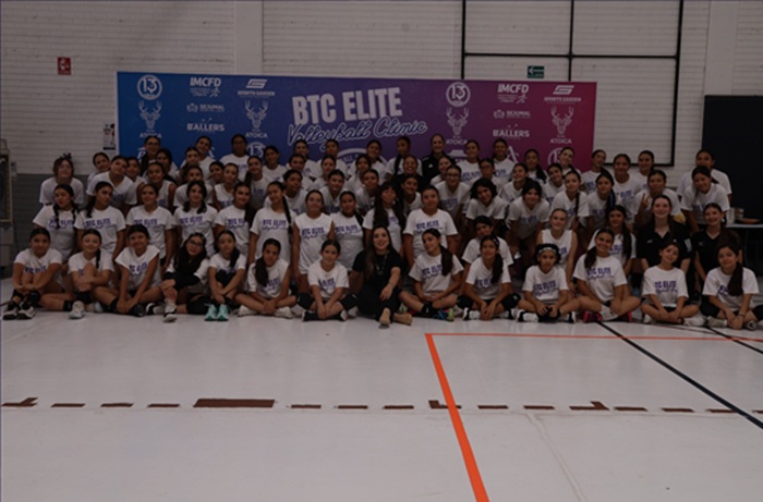 REALIZAN CON ÉXITO LA PRIMER CLÍNICA DE VOLEIBOL FEMENIL CON LA PARTICIPACIÓN DE MÁS DE 80 ASISTENTES