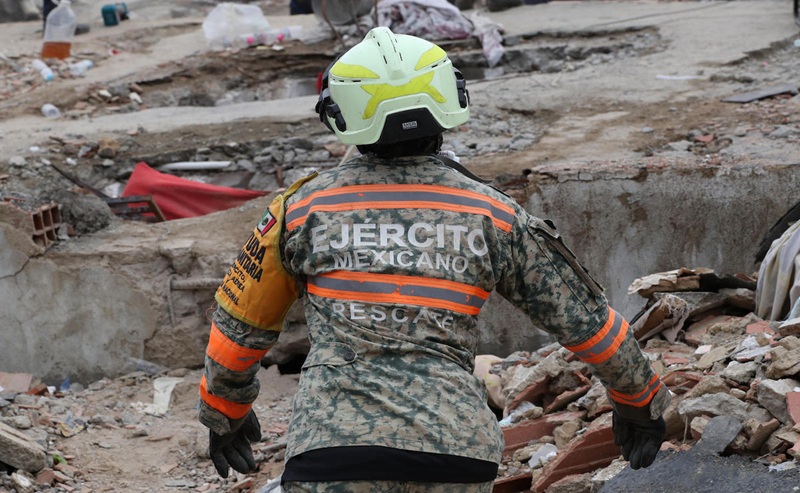MÉXICO ENVIÓ MÁS DE 70 TONELADAS DE AYUDA HUMANITARIA MEDIANTE UN PUENTE AÉREO DE OCHO VUELOS Y DOS BUQUES DE LA SEMAR
