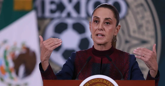 CLAUDIA SHEINBAUM INFORMÓ ESTE LUNES QUE LA SRE PRESENTARÁ UNA SERIE DE DENUNCIAS EN EU POR LA MUERTE DE 17 MEXICANOS. 