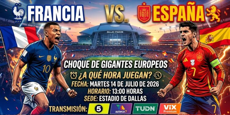 FRANCIA VS ESPAÑA DISPUTAN PRIMER BOLETO A FINAL DEL MUNDIAL