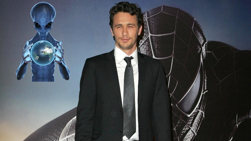EL ACTOR DE SPIDER-MAN JAMES FRANCO ASEGURA QUE LO VIGILAN EXTRATERRESTRES