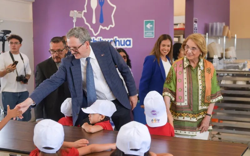 INAUGURAN NUEVAS INSTALACIO-NES DEL CENTRO ESCOLAR LEONA VICARIO EN CIUDAD JUÁREZ
