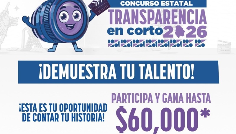 INVITA SFP A JÓVENES A PARTICI-PAR EN EL CONCURSO “TRANSPA-RENCIA EN CORTO 2026”