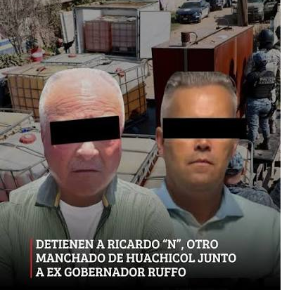  FUE DETENIDO RICARDO THOMPSON NAVARRO, RELACIONADO CON INGEMAR, EMPRESA DEL EXGOBERNADOR DE BAJA CALIFORNIA ERNESTO RUFFO 