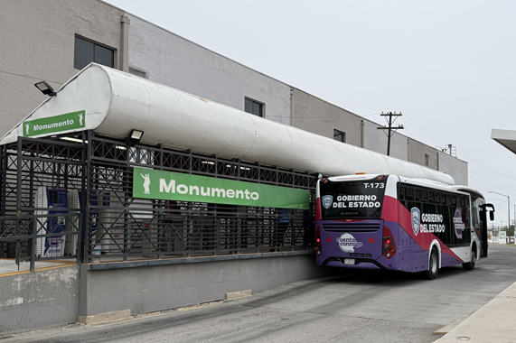 LLEGA CAM MÓVIL A ESTACIÓN MONUMENTO Y PARQUE BORUNDA