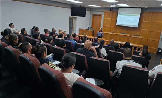 UNIDAD VICTORIA DE LA POLICÍA MUNICIPAL FORTALECE SU PREPARACIÓN EN DERECHOS HUMANOS Y CULTURA DE LA LEGALIDAD