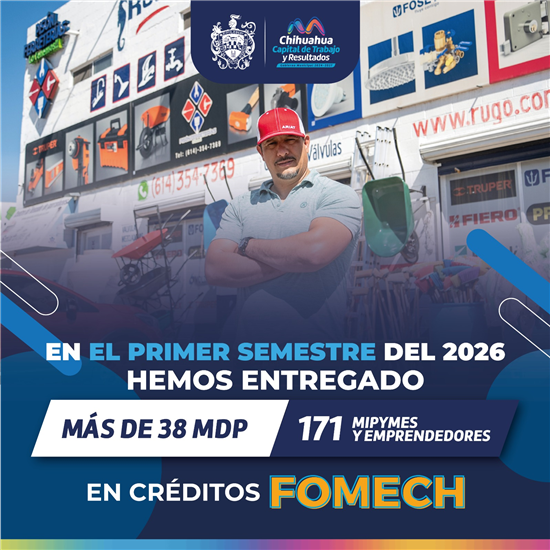 IMPULSA MUNICIPIO EMPRENDIMIENTOS: SE HAN ENTREGADO MÁS DE 38 MILLONES DE PESOS EN PRIMER SEMESTRE DEL AÑO CON FOMECH
