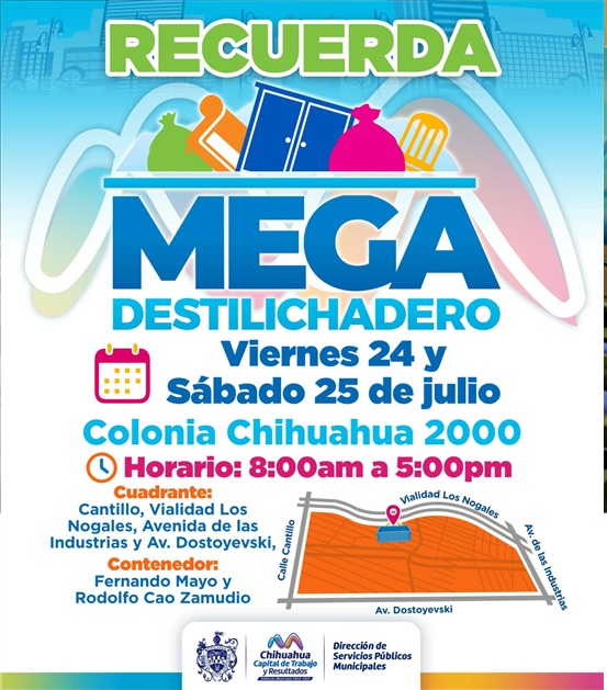 ¡RECUERDA! MEGA DESTILICHADERO ESTARÁ ESTE 24 Y 25 DE JULIO EN CHIHUAHUA 2000