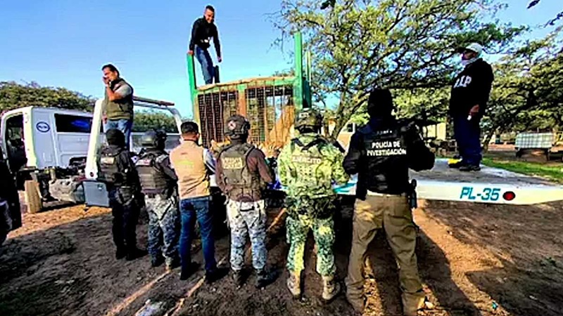  ASEGURARON CASA DE SEGURIDAD EN ZACATECAS. 