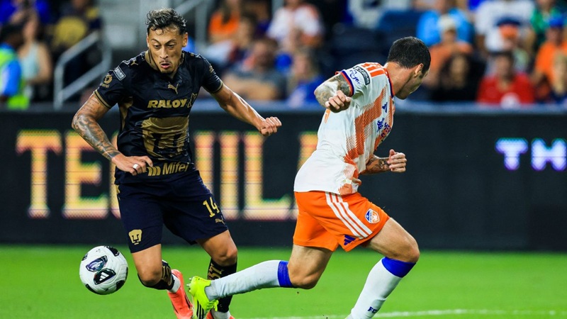PUMAS CAE ANTE CINCINNATI 2-0 EN LA LEAGUES CUP