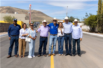 INAUGURA MARCO BONILLA PAVIMENTACIÓN DE ENTRADA PRINCIPAL A EJIDO SACRAMENTO