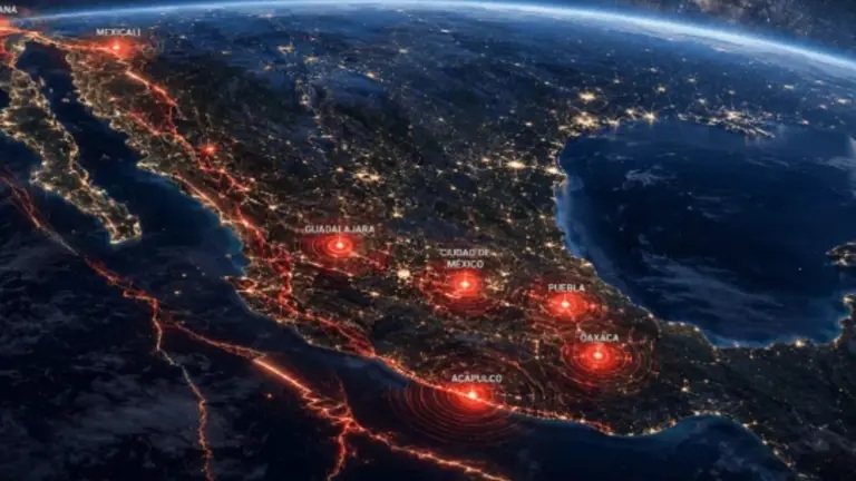 LOS ESTADOS DE MÉXICO QUE CORRERÍAN GRAVE PELIGRO ANTE UN MEGATERREMOTO EN LA FALLA DE SAN ANDRÉS.