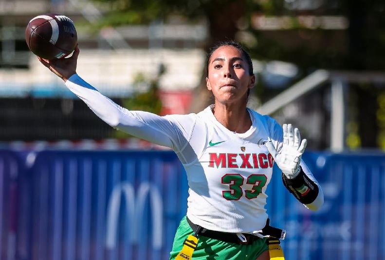 LA SELECCIÓN MEXICANA FEMENIL AVANZÓ A LA SIGUIENTE RONDA DEL MUNDIAL DE FLAG FOOTBALL 2026 QUE SE REALIZA EN ALEMANIA