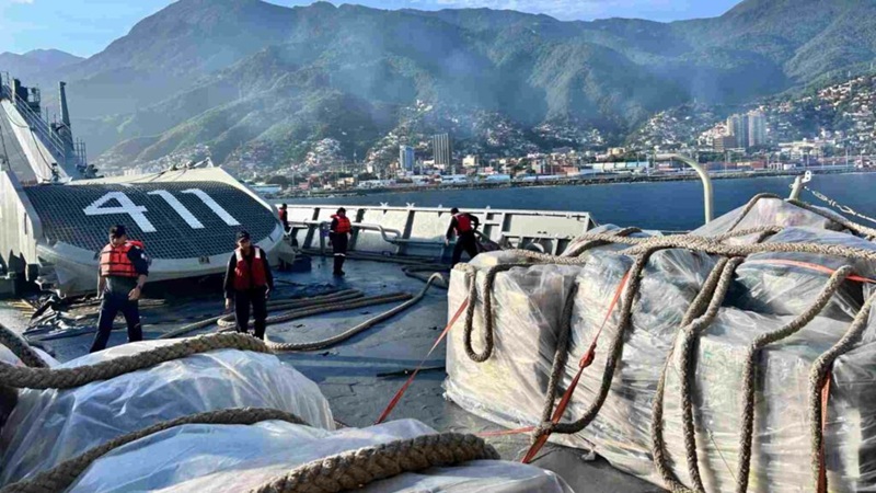 MÁS DE 718 TONELADAS DE AYUDA HUMANITARIA ENVIÓ MÉXICO A COMUNIDADES AFECTADAS EN VENEZUELA