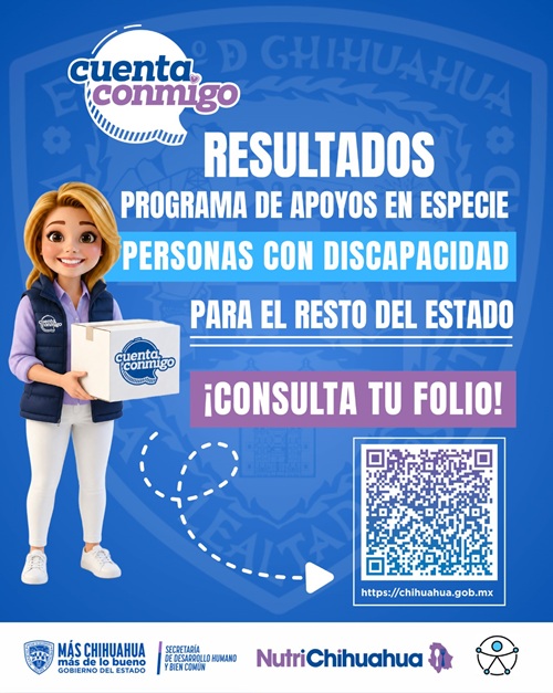 PUBLICA DESARROLLO HUMANO RESULTADOS DE CONVOCATORIAS DE APOYOS EN ESPECIE PARA PERSONAS MAYORES Y CON DISCAPACIDAD
