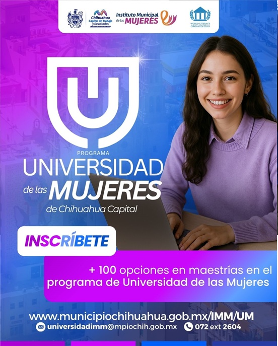 SI QUIERES REALIZAR UNA MAESTRÍA Y NO SABES EN QUÉ ESPECIALIZARTE, CONOCE LAS MÁS DE 100 OPCIONES QUE TIENE PARA TI LA UNIVERSIDAD DE LAS MUJERES