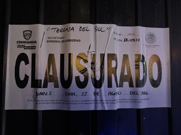 REALIZA GOBERNACIÓN ESTATAL 307 INSPECCIONES Y CLAUSURA 23 ESTABLECIMIENTOS DURANTE LA ÚLTIMA SEMANA