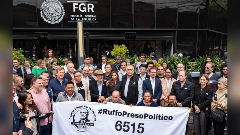 INTEGRAN COMITÉ POR LA LIBERTAD DE ERNESTO RUFFO.