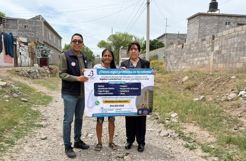 LUPITA BORRUEL ALCANZA LA META DE 100 CASAS DE ENLACE EN EL MUNICIPIO DE CHIHUAHUA