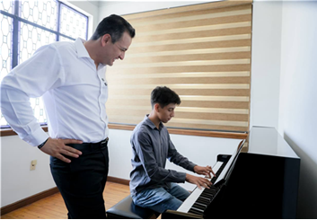 RECORRE ALCALDE MARCO BONILLA NUEVAS INSTALACIONES DEL CONSERVATORIO DE MÚSICA