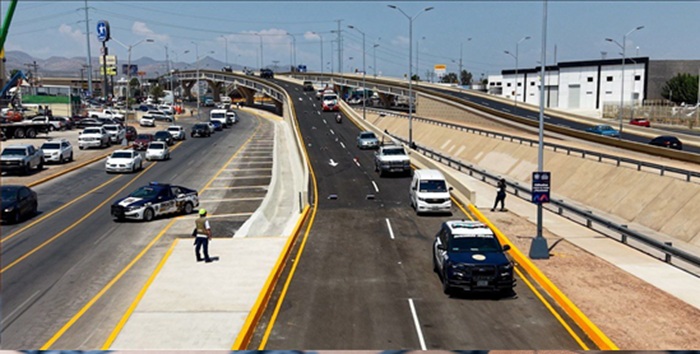 MARCO BONILLA INAUGURA PASO SUPERIOR DE VIALIDAD LOS NOGALES